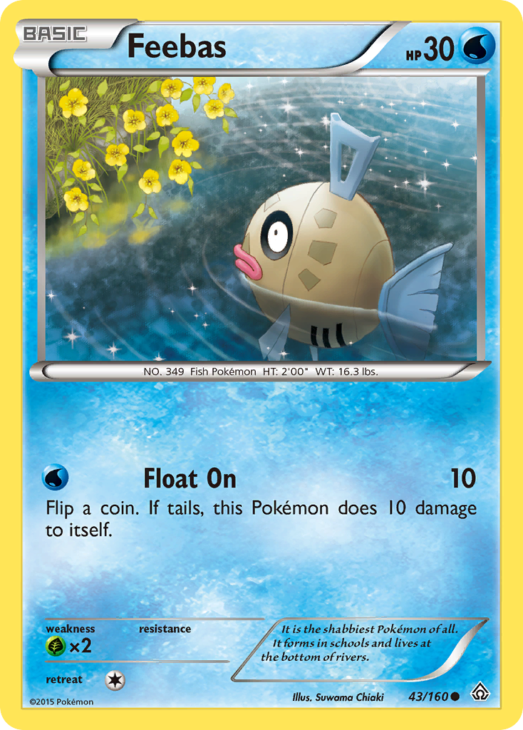 Feebas (43/160) [XY: Primal Clash] | RetroPlay Games