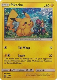 Pikachu (SM86) (General Mills Promo) [Sun & Moon: Black Star Promos] | RetroPlay Games