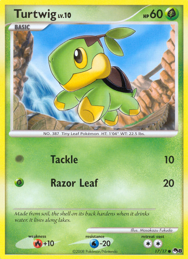 Turtwig (17/17) [POP Series 8] | RetroPlay Games