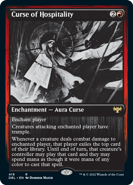 Curse of Hospitality [Innistrad: Double Feature] | RetroPlay Games