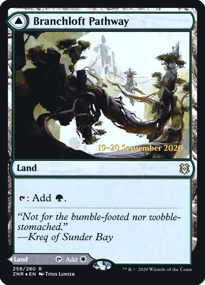 Branchloft Pathway // Boulderloft Pathway  [Zendikar Rising Prerelease Promos] | RetroPlay Games