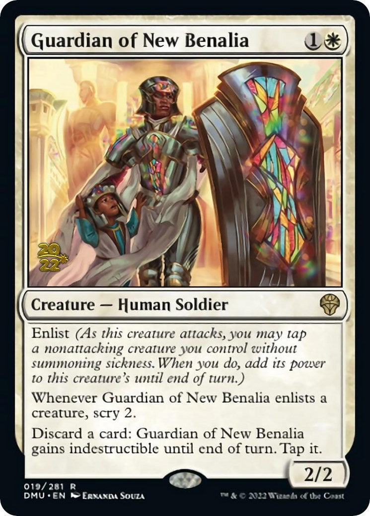 Guardian of New Benalia [Dominaria United Prerelease Promos] | RetroPlay Games