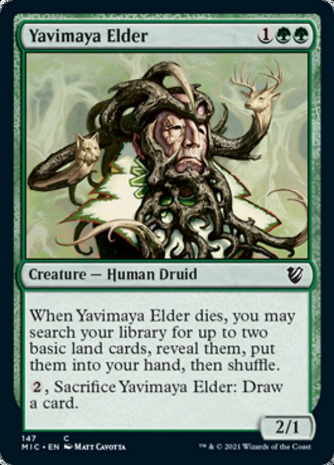 Yavimaya Elder [Innistrad: Midnight Hunt Commander] | RetroPlay Games