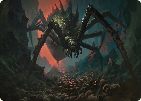 Shelob, Child of Ungoliant Art Card [The Lord of the Rings: Tales of Middle-earth Art Series] | RetroPlay Games