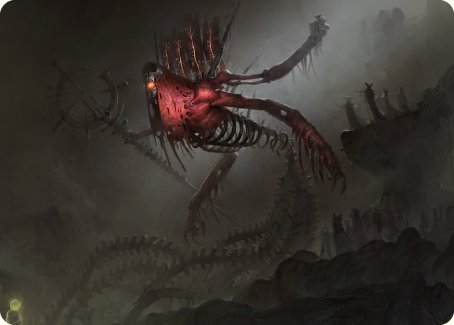 Drivnod, Carnage Dominus Art Card [Phyrexia: All Will Be One Art Series] | RetroPlay Games