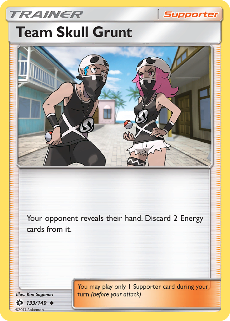 Team Skull Grunt (133/149) [Sun & Moon: Base Set] | RetroPlay Games