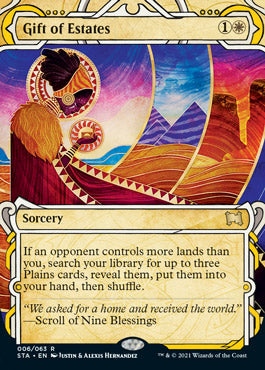 Gift of Estates (Etched Foil) [Strixhaven Mystical Archive] | RetroPlay Games