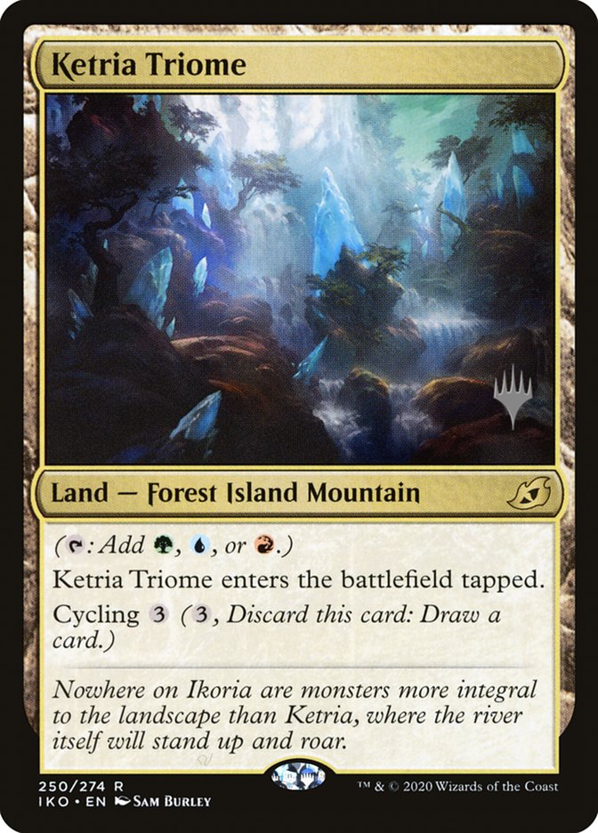 Ketria Triome (Promo Pack) [Ikoria: Lair of Behemoths Promos] | RetroPlay Games