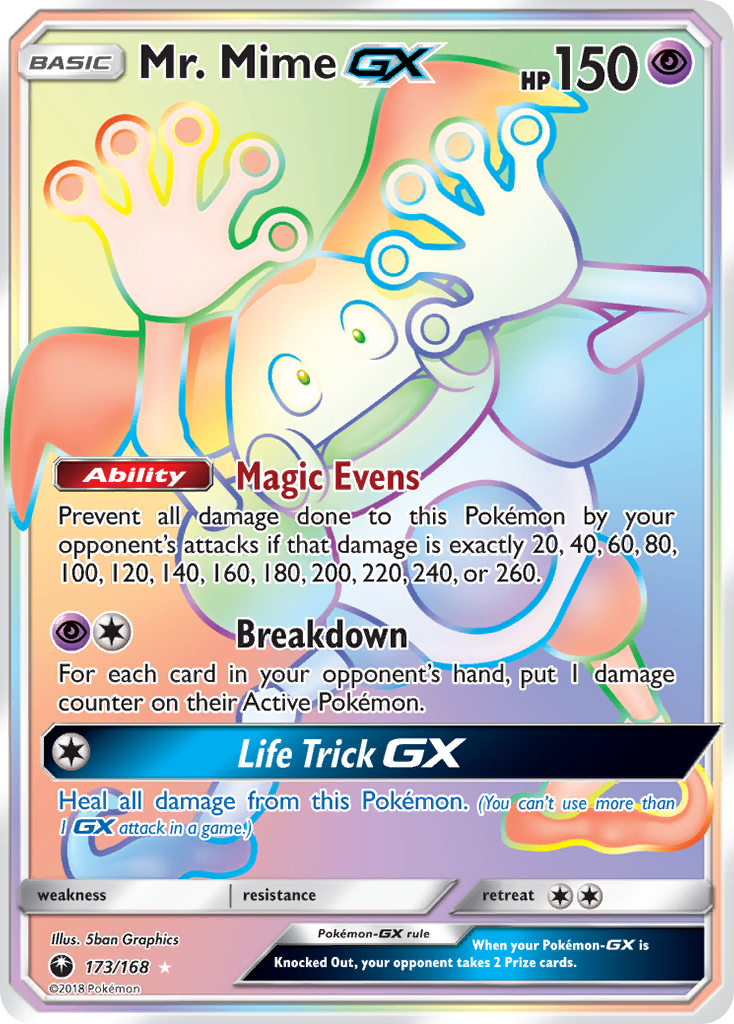 Mr. Mime GX (173/168) [Sun & Moon: Celestial Storm] | RetroPlay Games