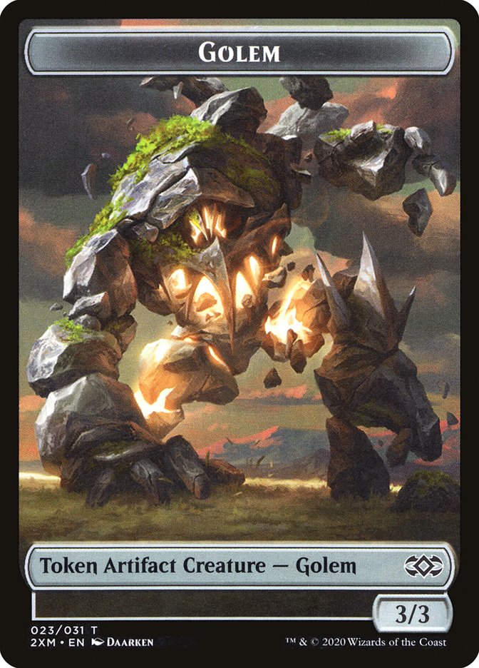 Golem Token [Double Masters] | RetroPlay Games