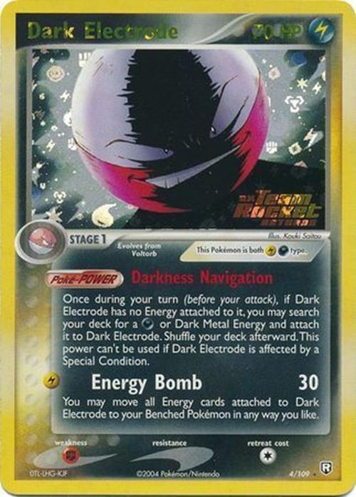 Dark Electrode (4/109) (Stamped) [EX: Team Rocket Returns] | RetroPlay Games