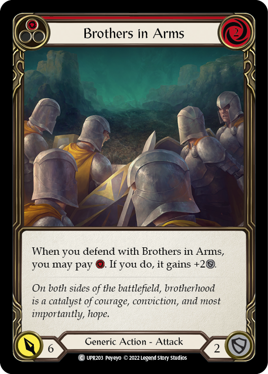 Brothers in Arms (Red) [UPR203] (Uprising) | RetroPlay Games