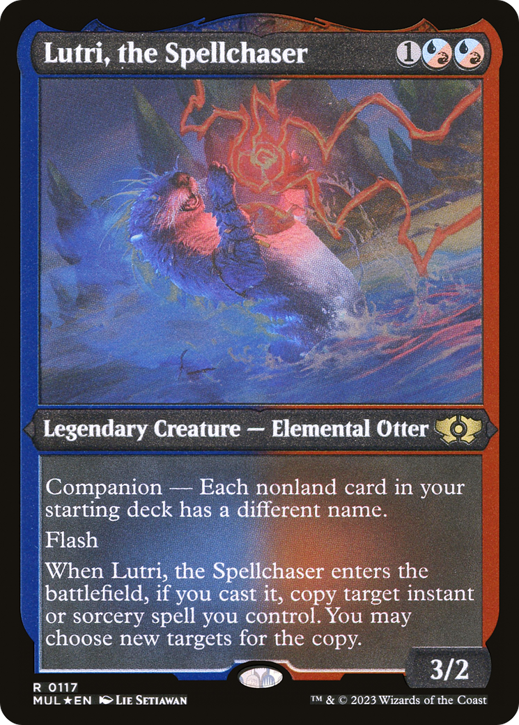 Lutri, the Spellchaser (Foil Etched) [Multiverse Legends] | RetroPlay Games