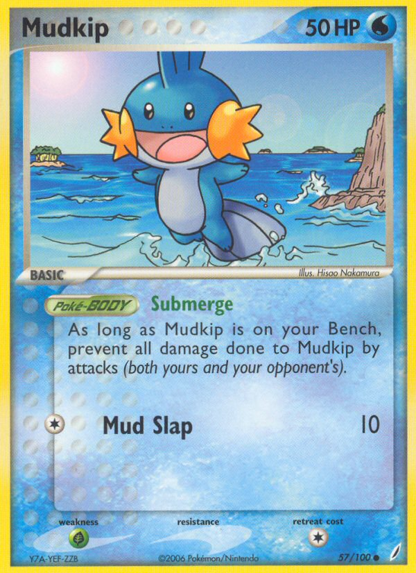 Mudkip (57/100) [EX: Crystal Guardians] | RetroPlay Games