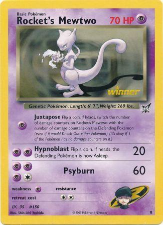 Rocket's Mewtwo (8) (Jumbo Card) [Best of Promos] | RetroPlay Games