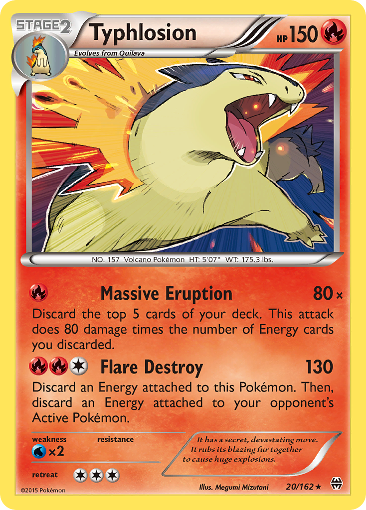 Typhlosion (20/162) [XY: BREAKthrough] | RetroPlay Games