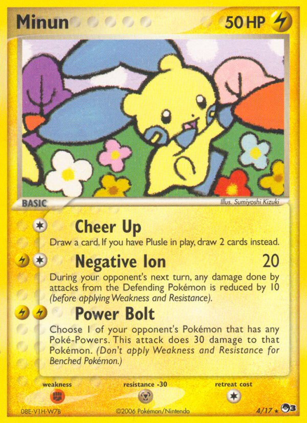 Minun (4/17) [POP Series 3] | RetroPlay Games