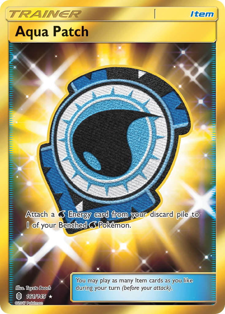 Aqua Patch (161/145) [Sun & Moon: Guardians Rising] | RetroPlay Games