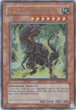 Black Tyranno [IOC-EN075] Ultra Rare | RetroPlay Games