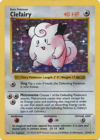 Clefairy (5/102) [Base Set Shadowless Unlimited] | RetroPlay Games