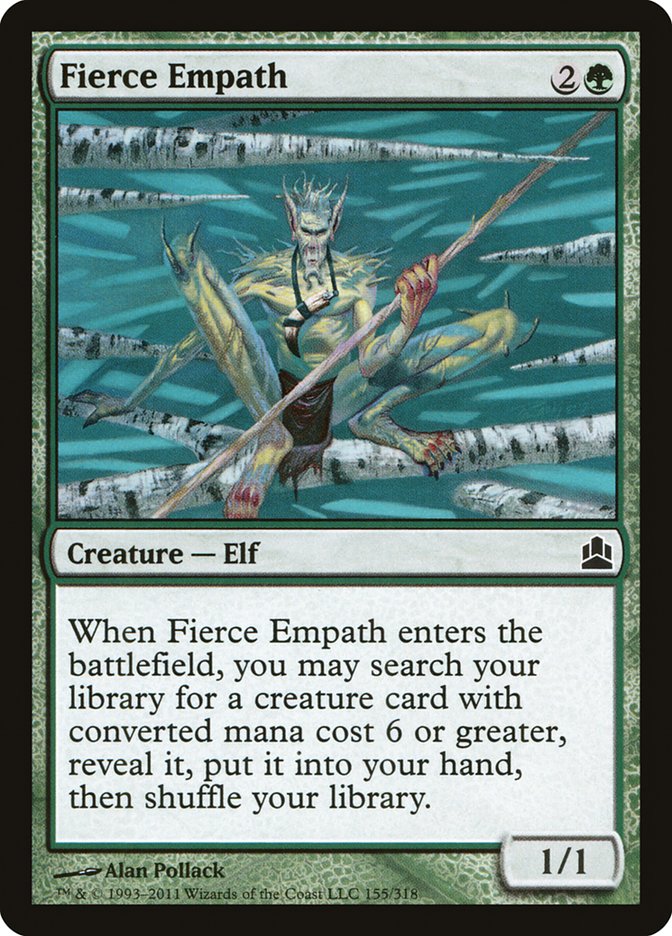 Fierce Empath [Commander 2011] | RetroPlay Games