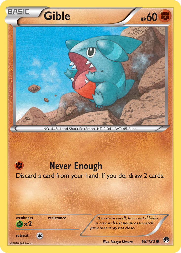 Gible (68/122) [XY: BREAKpoint] | RetroPlay Games