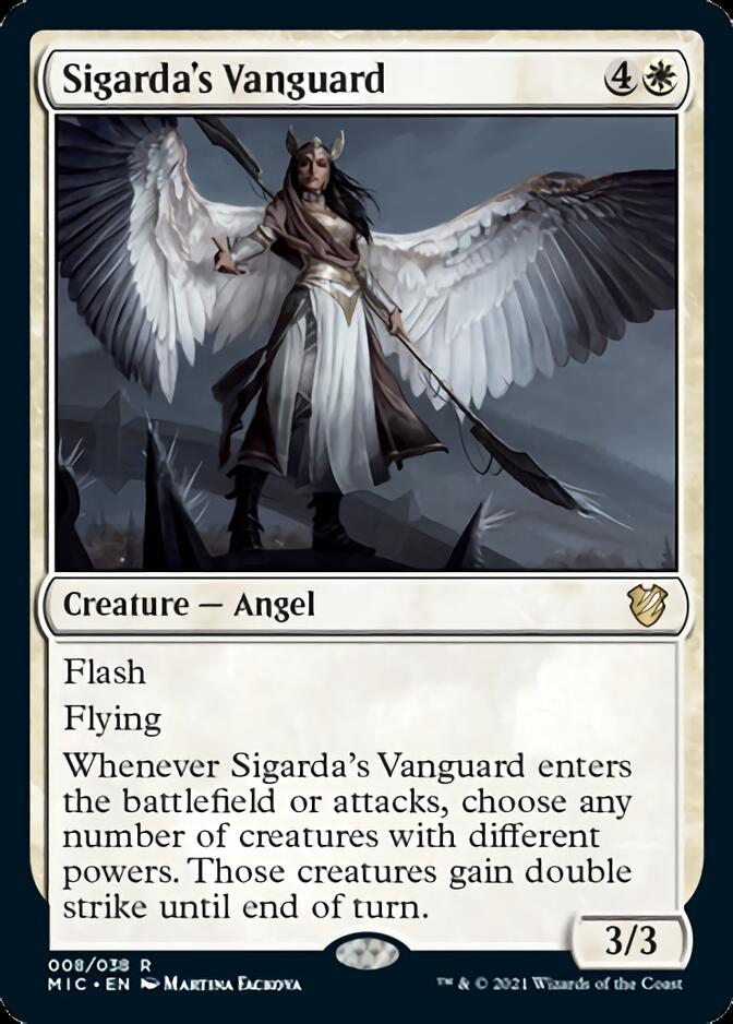 Sigarda's Vanguard [Innistrad: Midnight Hunt Commander] | RetroPlay Games