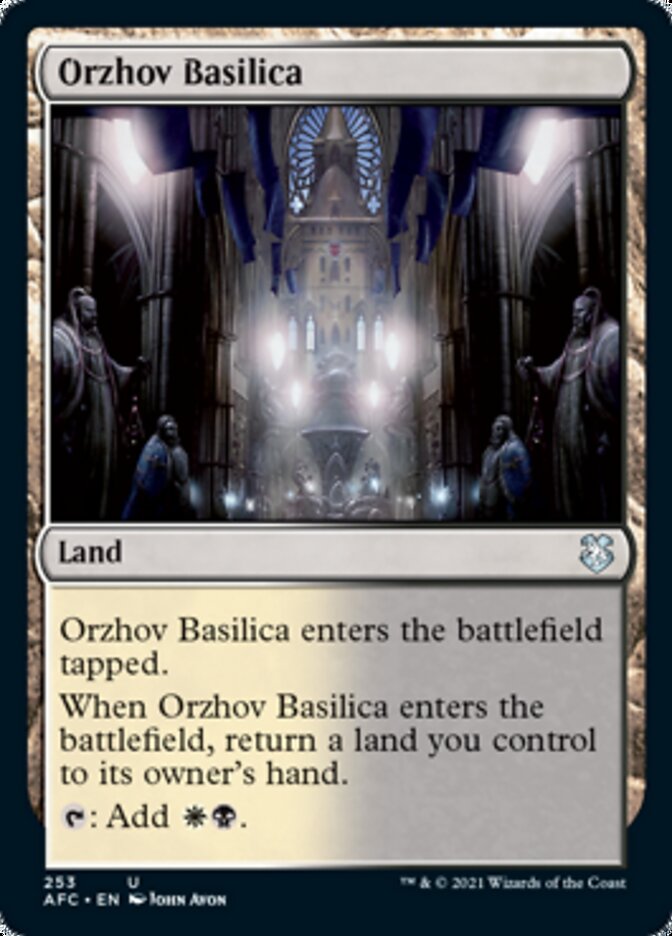 Orzhov Basilica [Dungeons & Dragons: Adventures in the Forgotten Realms Commander] | RetroPlay Games