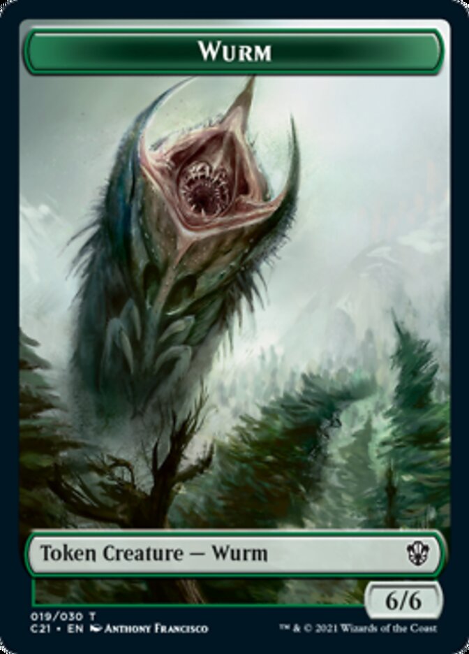 Wurm // Kraken Token [Commander 2021 Tokens] | RetroPlay Games