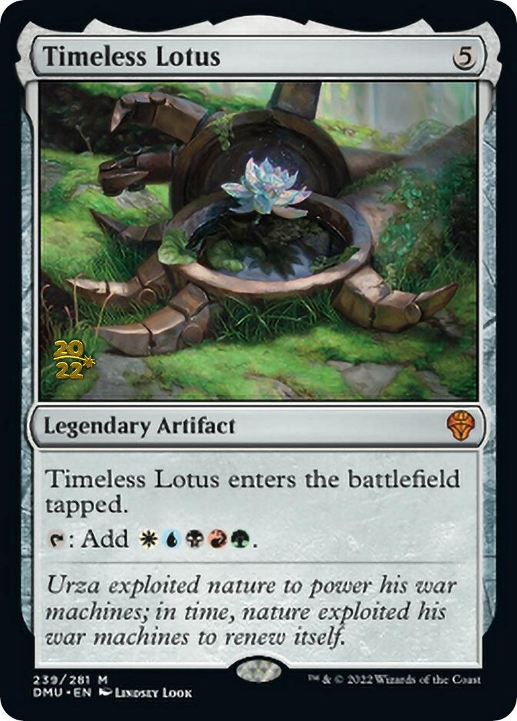 Timeless Lotus [Dominaria United Prerelease Promos] | RetroPlay Games