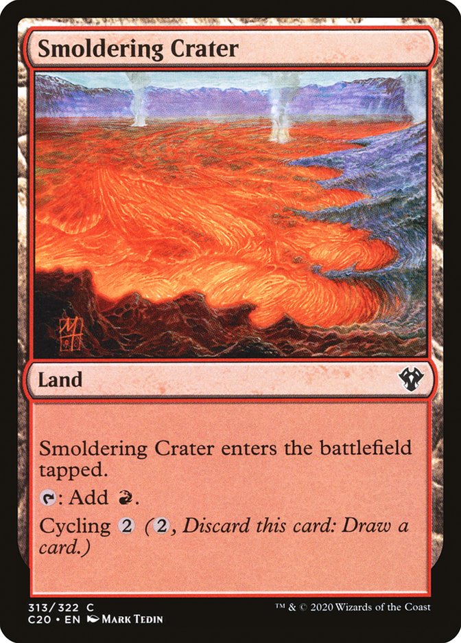 Smoldering Crater [Commander 2020] | RetroPlay Games