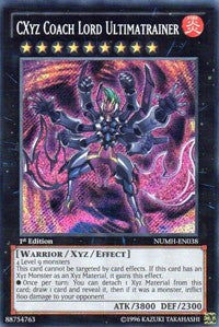 CXyz Coach Lord Ultimatrainer [NUMH-EN038] Secret Rare | RetroPlay Games