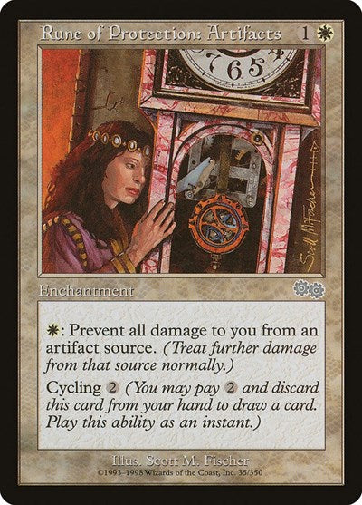 Rune of Protection: Artifacts [Urza's Saga] | RetroPlay Games