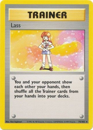 Lass (75/102) [Base Set Unlimited] | RetroPlay Games