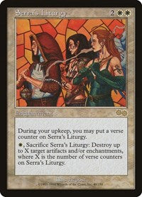 Serra's Liturgy [Urza's Saga] | RetroPlay Games