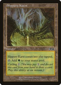 Slippery Karst [Urza's Saga] | RetroPlay Games