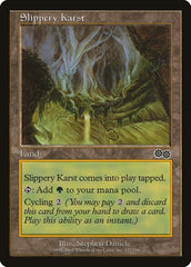 Slippery Karst [Urza's Saga] | RetroPlay Games