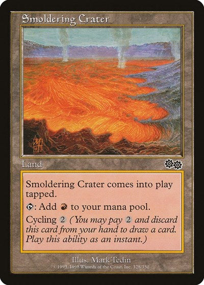 Smoldering Crater [Urza's Saga] | RetroPlay Games