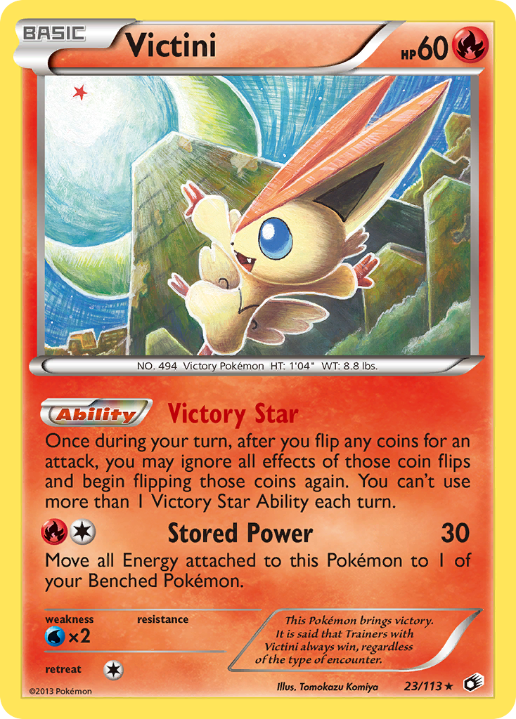 Victini (23/113) [Black & White: Legendary Treasures] | RetroPlay Games