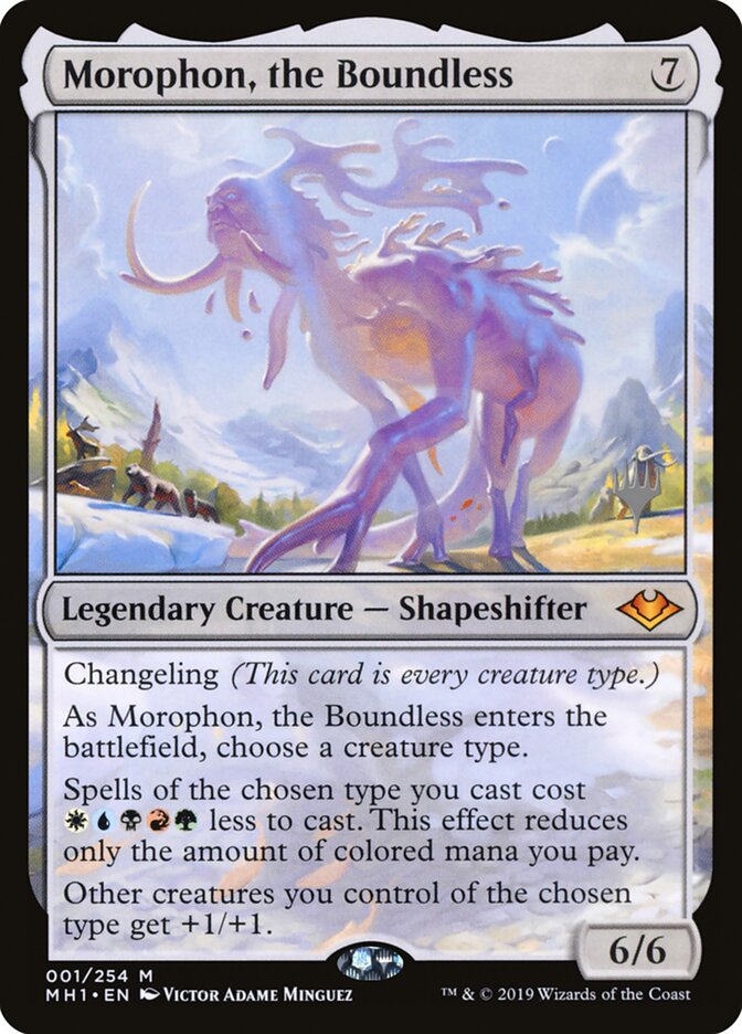 Morophon, the Boundless (Promo Pack) [Modern Horizons Promos] | RetroPlay Games