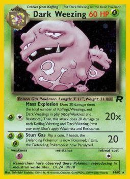 Dark Weezing (14/82) [Team Rocket Unlimited] | RetroPlay Games