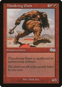 Thundering Giant [Urza's Saga] | RetroPlay Games