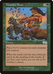 Titania's Boon [Urza's Saga] | RetroPlay Games