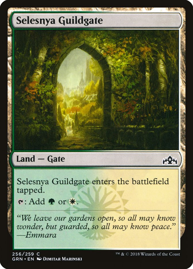 Selesnya Guildgate (256/259) [Guilds of Ravnica] | RetroPlay Games