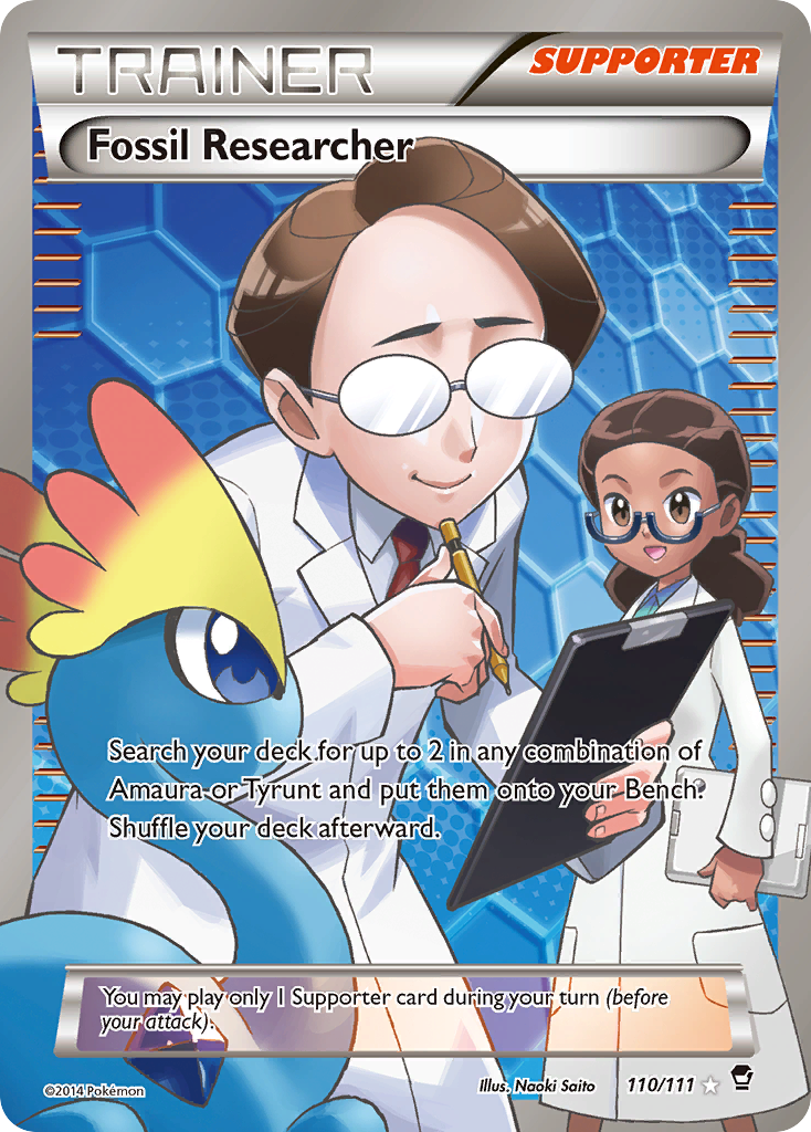 Fossil Researcher (110/111) [XY: Furious Fists] | RetroPlay Games