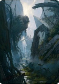 Swamp 2 Art Card [Zendikar Rising Art Series] | RetroPlay Games