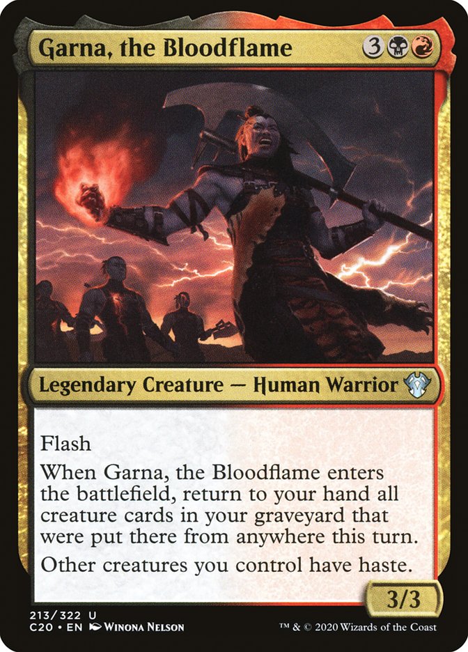 Garna, the Bloodflame [Commander 2020] | RetroPlay Games