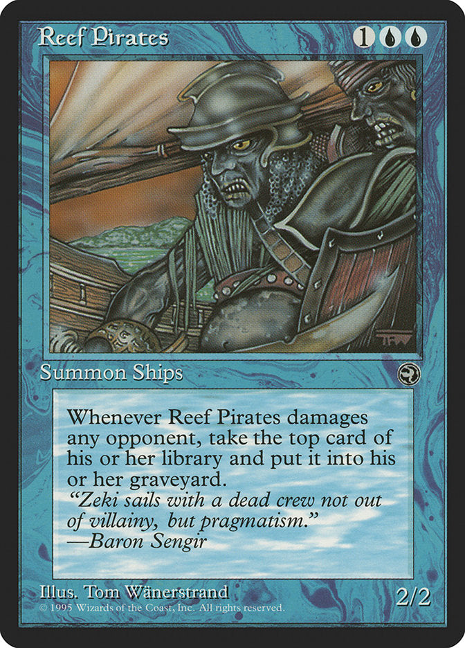 Reef Pirates (Baron Sengir Flavor Text) [Homelands] | RetroPlay Games