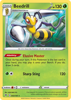 Beedrill (003/185) [Sword & Shield: Vivid Voltage] | RetroPlay Games