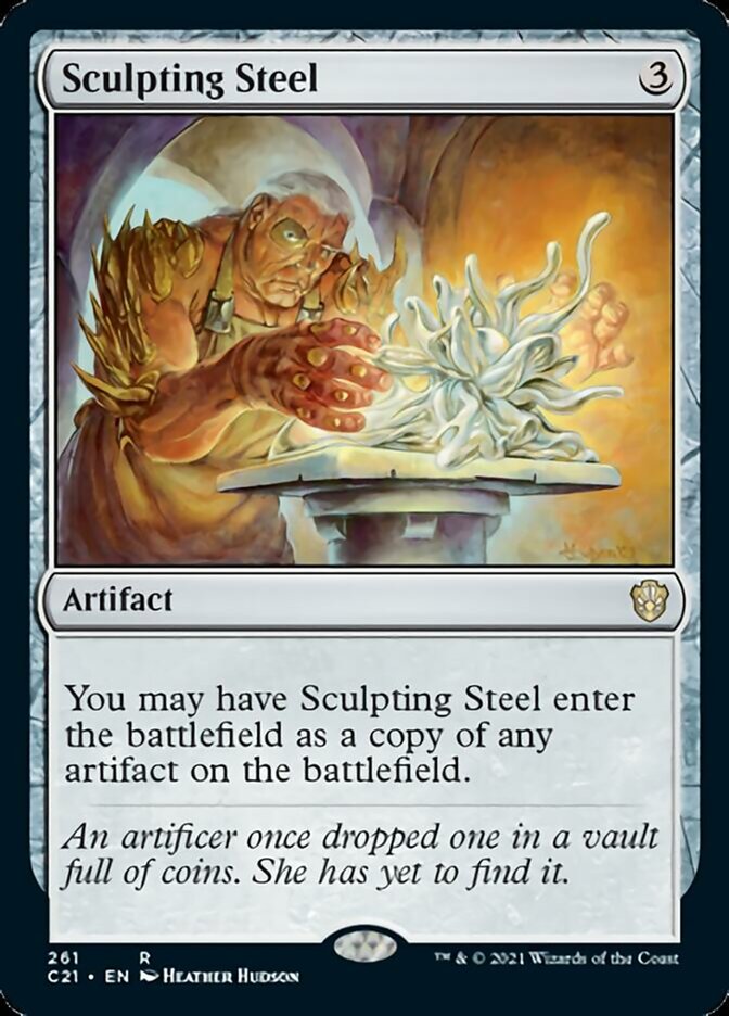 Sculpting Steel [Commander 2021] | RetroPlay Games